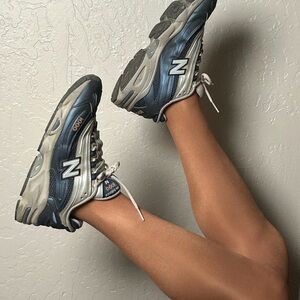 New Balance 1000 Navy and Gray Sneakers